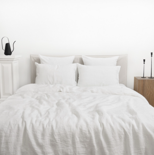 Kellëfi Jorgani – White + 2 këllëf jastëku dhuratë