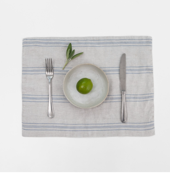 Nënpjatë – Grey Blue Wide Stripe