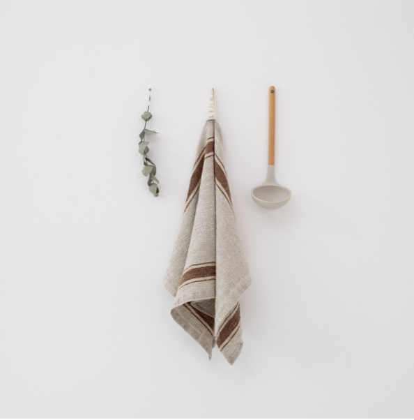Pecetë Kuzhine Vintage – Mocca Stripe