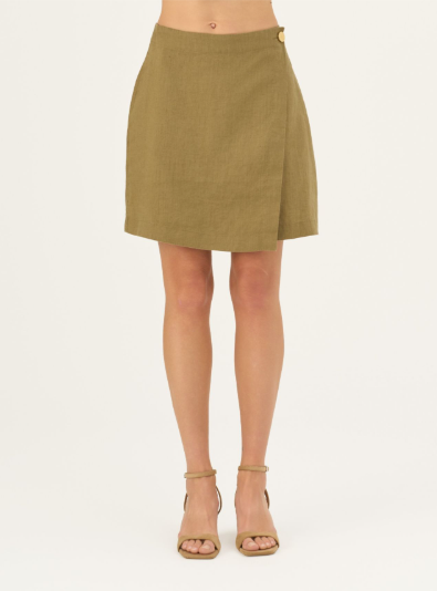 Fund i Shkurtër Lino Lumen – Olive Khaki