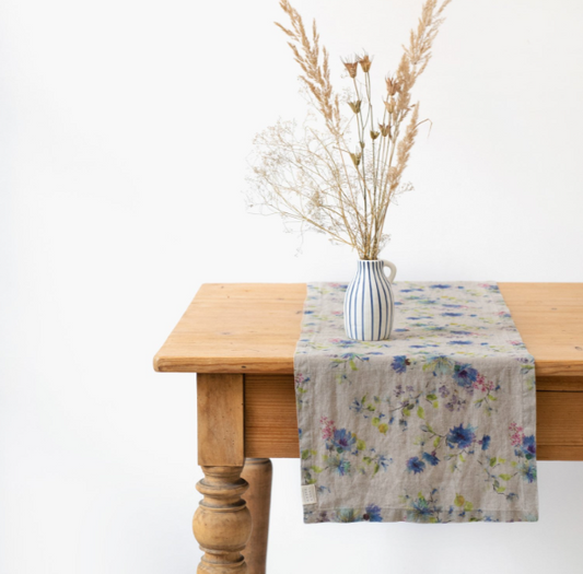 Shirit Tavoline  – Flowers on Light Natural