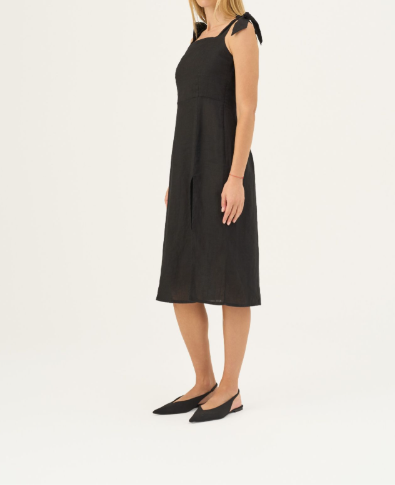 Fustan Lino Rumba – Black