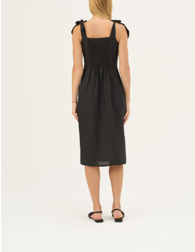 Fustan Lino Rumba – Black