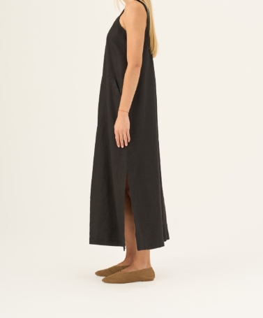 Fustan Lino Fugue – Black