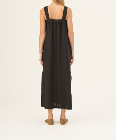 Fustan Lino Fugue – Black