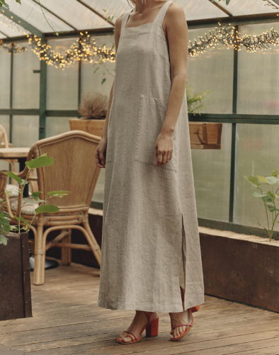 Fustan Lino Fugue – Closet Melange