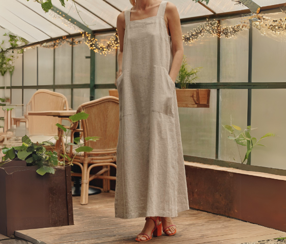 Fustan Lino Fugue – Closet Melange