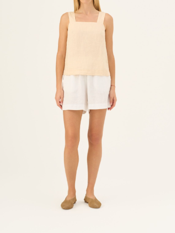 Bluzë Lino Polka - Brazilian Sand