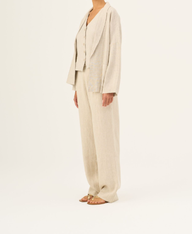 Pantallona Lino Willow – Closet Melange