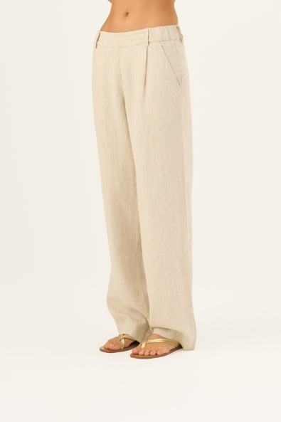 Pantallona Lino Willow – Closet Melange