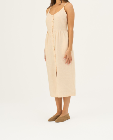 Fustan Lino Camilla – Brazilian Sand