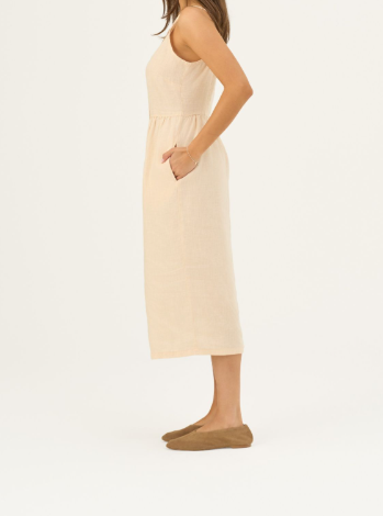 Fustan Lino Camilla – Brazilian Sand