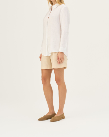 Këmishë Lino Azalea – Optical White