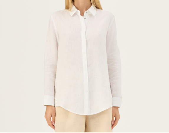 Këmishë Lino Azalea – Optical White