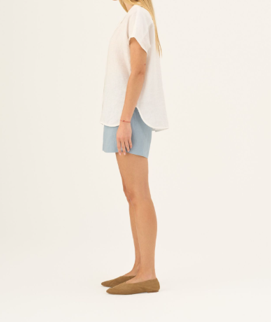 Këmishë Lino Melody - Optical White
