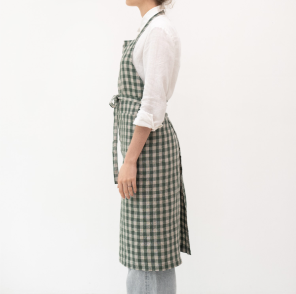 Përparëse Shefi – Forest Green Gingham