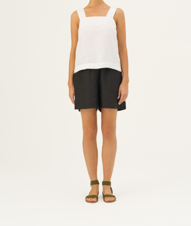 Bluzë Lino Polka - Optical White