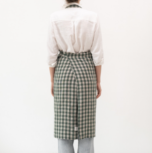 Përparëse Shefi – Forest Green Gingham