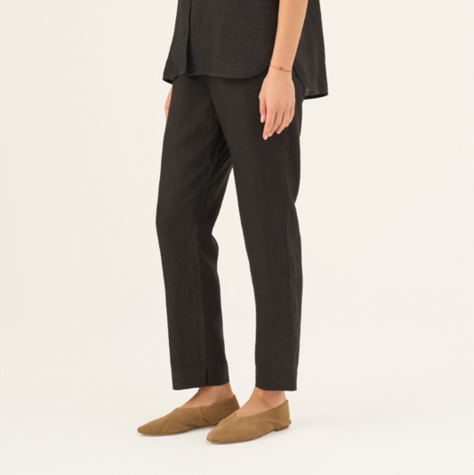 Pantallona Lino Octave – Black