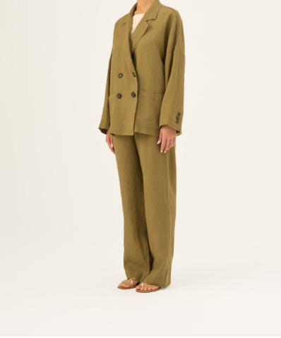 Xhaketë Lino Ventus – Olive Khaki