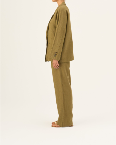 Xhaketë Lino Ventus – Olive Khaki