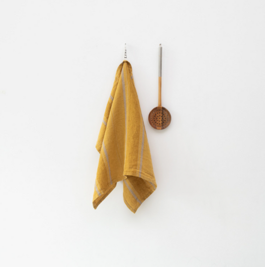 Peshqir Kuzhine – Amber Bronze Stripes