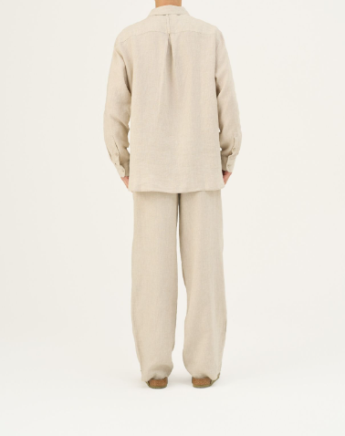Këmishë Lino Larch – Baby Blue