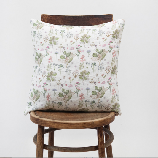 Këllëf Jastëku nga liri “Botanika e Bardhë”