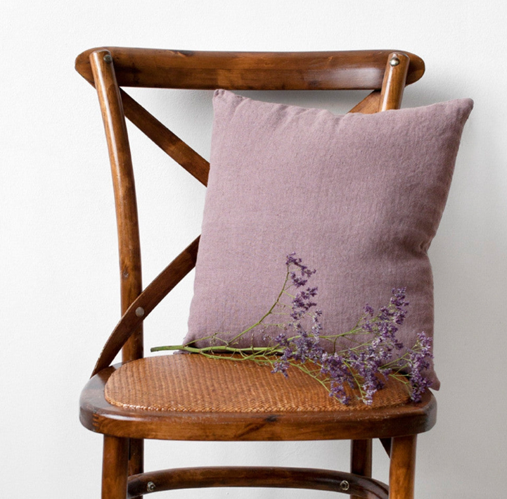 Këllëf jastëku prej liri “Ashes of Roses”