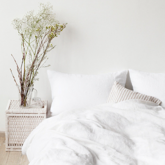 Kellëfi Jorgani – White + 2 këllëf jastëku dhuratë