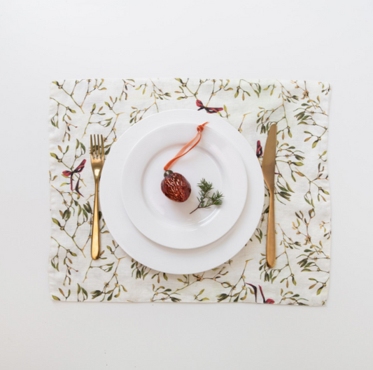 Nënpjatë Tavoline Linen – Mistletoe