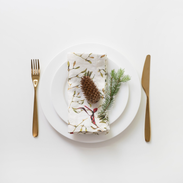 Set me 2 Peceta Tavoline – Mistletoe