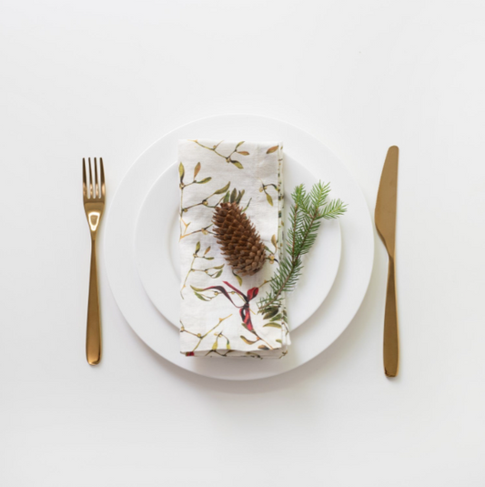 Set me 2 Peceta Tavoline – Mistletoe