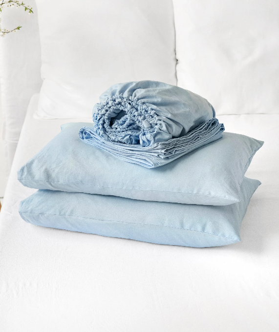 Set Hotelieri Hibrid – Miks Liri & Pambuk, Blu Qielli