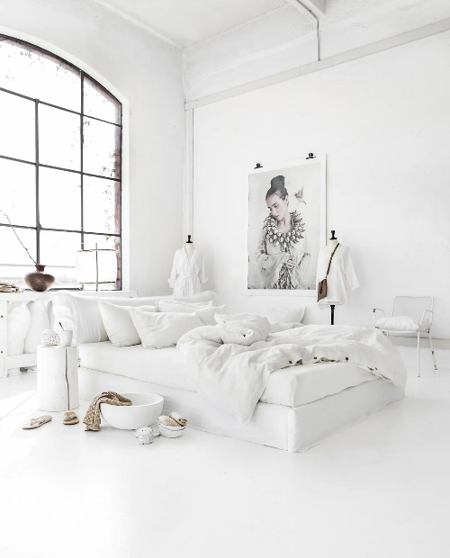 Set Premium Mbulesë Jorgani 100% Liri i Bardhë (3 Copë)