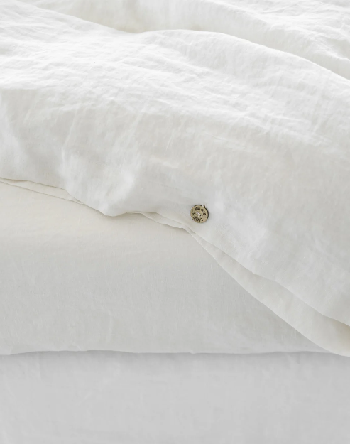 Mbulesë Jorgani Premium 100% Liri i Bardhë